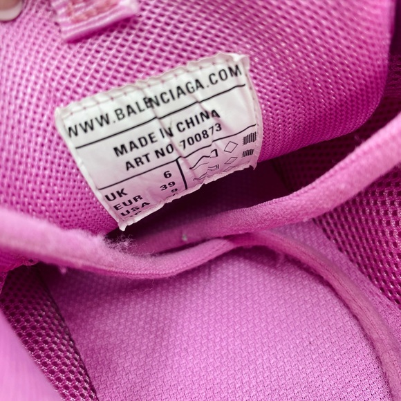Balenciaga Women’s Track.3 Sneakers SIZE 9 Pink NWB AUTHENTIC - Picture 13 of 13
